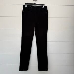 Talbots Women’s 4 Black Straight Leg Jeans Ankle Denim